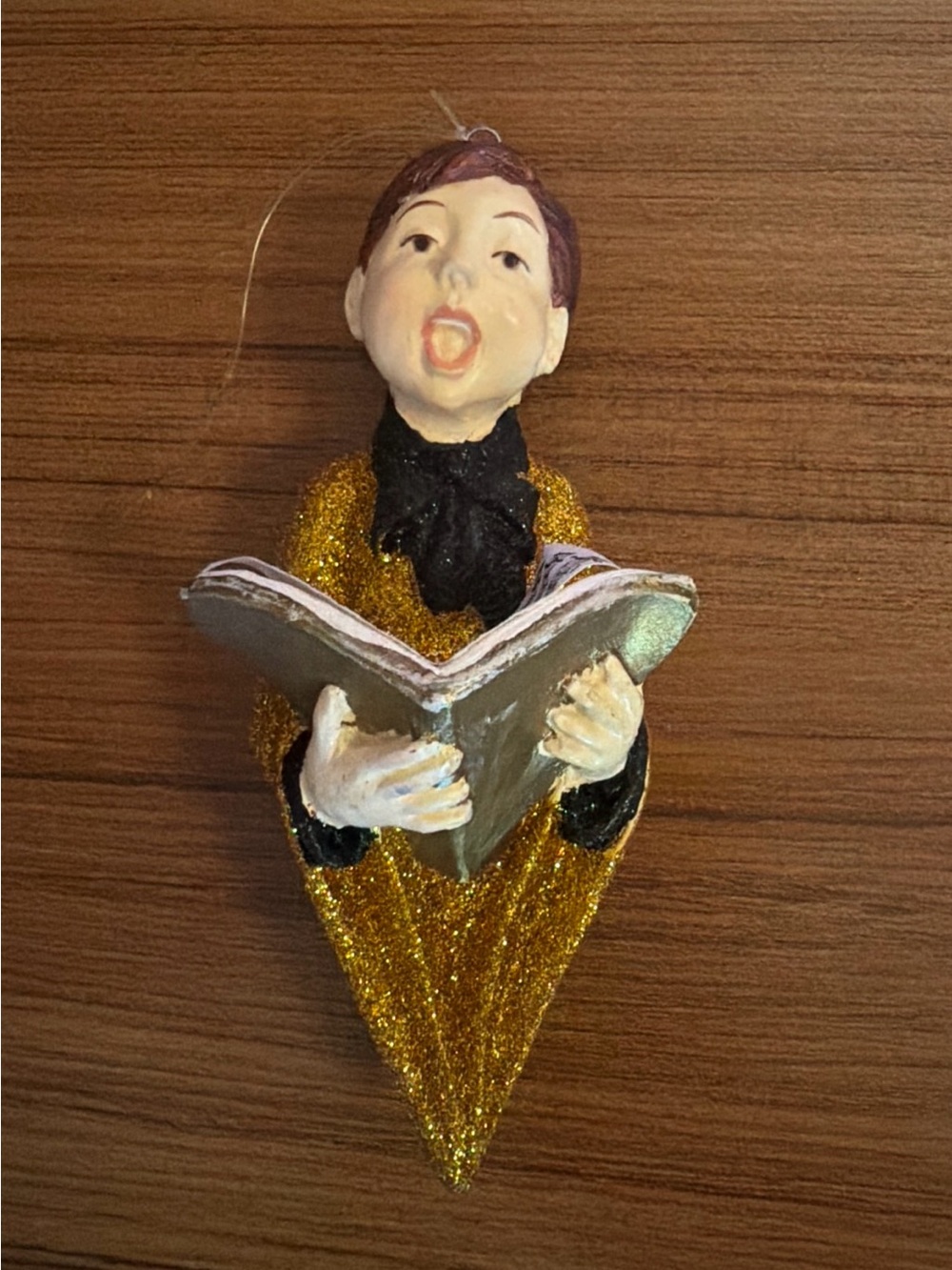 Vintage 1990's DEPARTMENT DEPT 56 Choir boy Christmas Tree Holiday Ornament RARE